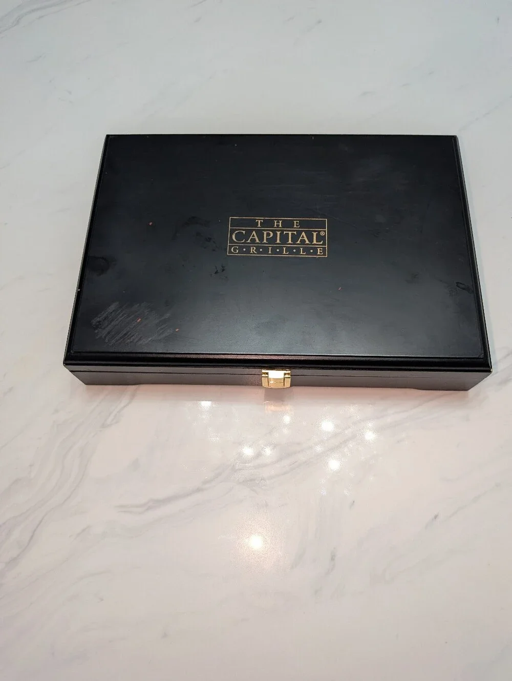 NEW The Capital Grille 4-Piece Steak Knife Set - Premium Heavy Duty